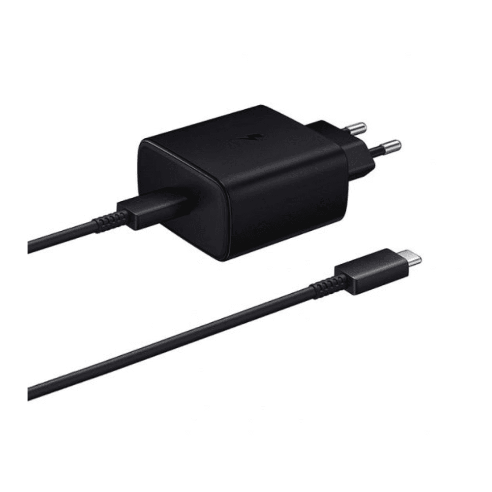 product-Samsung Charger Home Adaptor 45W Power With Cable Type-C To Type-C 1.8M - Black