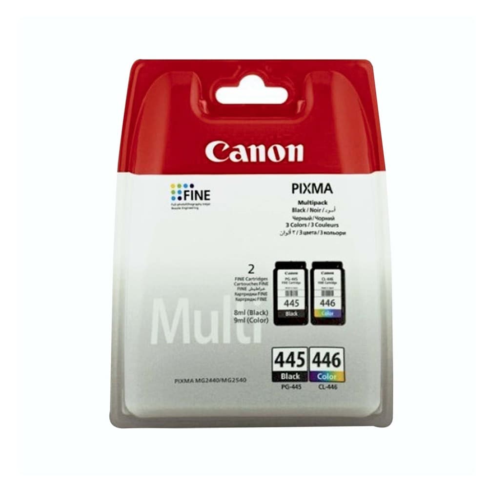 كانون خرطوشتي حبر طراز CL-446 وPG-445